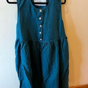 Emerald Green NPL sleeveless mama maxi dress